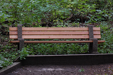 refurbished bench