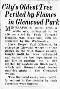 Star-Trib report on fire 1923