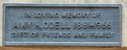 Odell Bird Bath Dedication